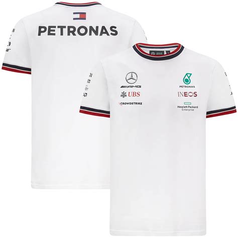 Mercedes Benz Amg Petronas Lewis Hamilton F1 White 6x World