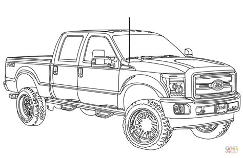 Initially these cars were intended for freight traffic but today they are mostly used as passenger transport. Desenho de Ford F250 2014 Erguido para colorir | Desenhos ...