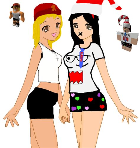 Sketch roblox drawing made by me duhcupcake. Cute4fun and Crazyswaggergurl- Roblox Drawing by ...