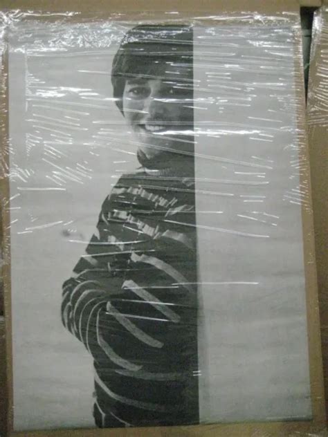Bobby Sherman Teen Idol Poster Vintage 1969 Black And White C112 7499