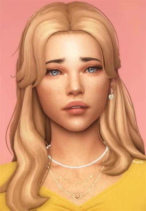 Rae Hair Dogsill On Patreon In 2021 Sims Sims Hair Sims 4