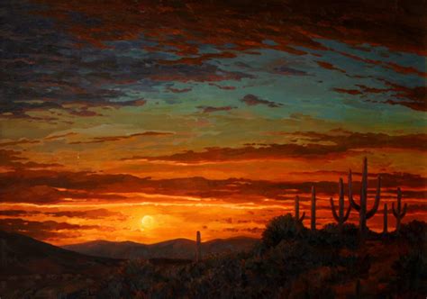 Desert Landscape Painting Images Emmy Mangum