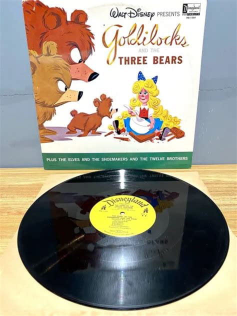 Walt Disney Goldilocks And The Three Bears Lp On Disneyland 1963 In Vg Vinyl Ex 10 99 Picclick
