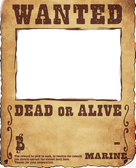 Wanted Poster Images Wanted Poster Transparent Png Free Download Gambaran