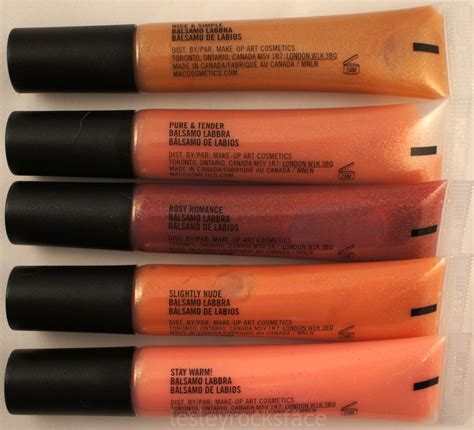 Mac Apres Chic Mineralize Tinted Lip Balm Photos Swatches And