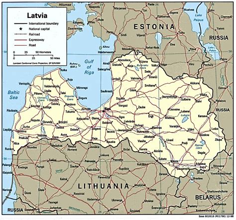 Latvia Maps