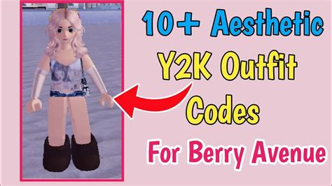 Best Y2k Girls Outfit Codes For Berry Avenue 2023 Aesthetic Roblox Y2k Outfit Codes For