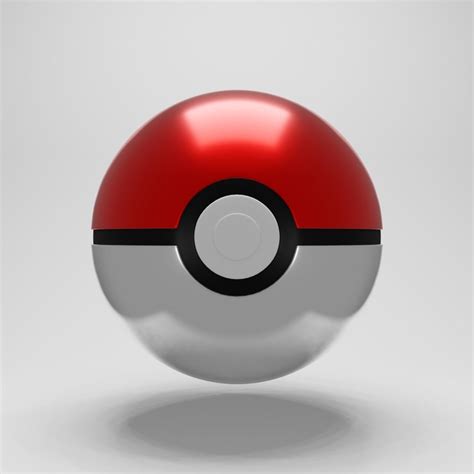 Pokeball With Catch Animation 3d Model Animated Cgtrader