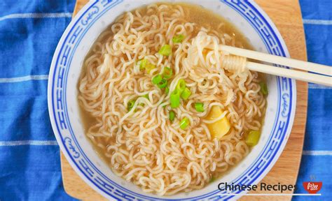 Instant Ramen Noodles Without Using Msg Packet Powder Chinese Recipes