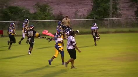 Montgomery Cougars Vs Bullock County Hornets Peewees 2019 Youtube