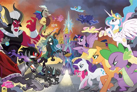 Exclusive Tony Fleecs Sdcc Limited Edition Pony Heroes And Villains