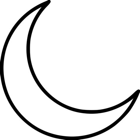 Black Crescent Moon Background Png Image Png Play