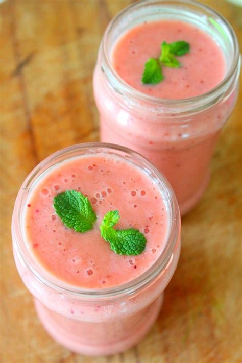Yummy And Healthy Protein Fruit Smoothie Easy Peasy Creative Ideas
