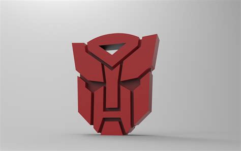 Free Stl File Transformers Logo 🤖・3d Printer Model To Download・cults