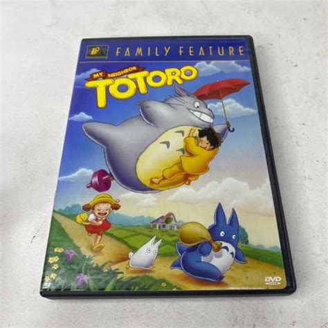 My Neighbor Totoro Dvd Original Fox Dub Fullscreen Studio Ghibli Anime