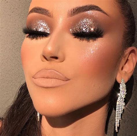 Glitter Makeup Looks Fancy Makeup Glamour Makeup Makeup Eye Looks