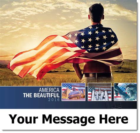 America The Beautiful Patriotic Calendars Us Patriotism Calendar