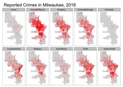 mapping crime in milwaukee spencer schien