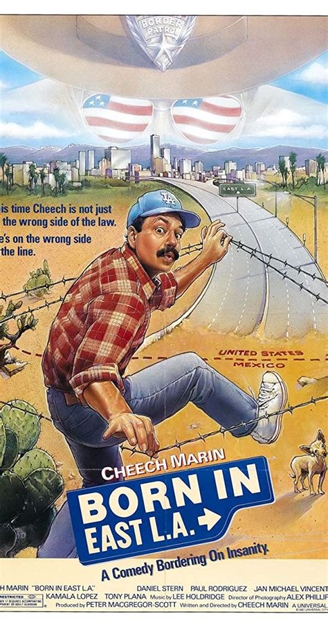 La película es una genial comedia que. Born in East L.A. (1987) - IMDb