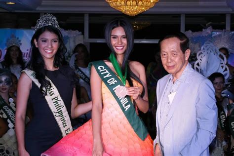 Angelia Gabrena Ong Contestant Miss Philippines Earth 2015 Trash To