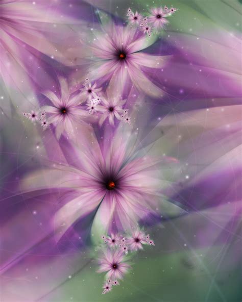 Pink Flowers By Davebold370 On Deviantart
