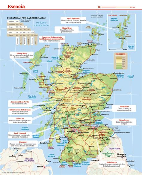 O mapa principal é aquele que mostra a divisão geográfica do país e suas principais repare que o nome em destaque no mapa é do reino unido, que compreende não apenas a inglaterra, mas também escócia, país de gales e. Mapa de Escocia - Lonely Planet
