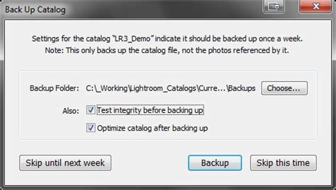 What's the most effective way to restore lightroom missing files? The Photo Geek » Quick and easy way to back up Lightroom