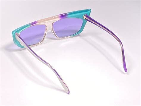 Vintage Rare Gerard Levet Futuristic Design France Sunglasses 1988 For Sale At 1stdibs