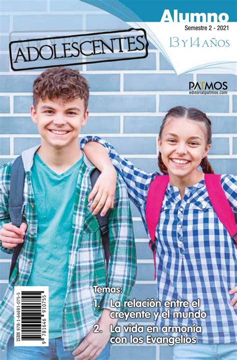 Adolescentes Alumno Semestre 2 2021 By Editorial Patmos Issuu