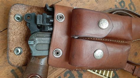 Cmr Classic Firearms C96 Mauser Adjustable Leather Strap Pistol