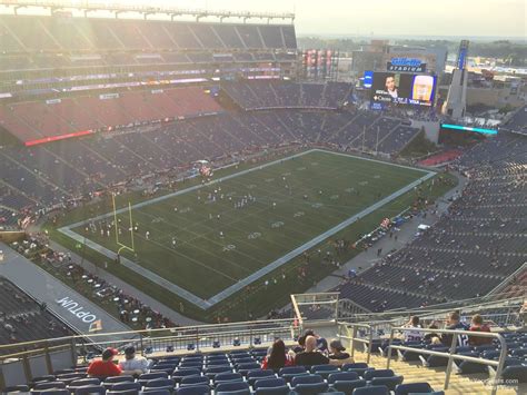 Section 318 At Gillette Stadium