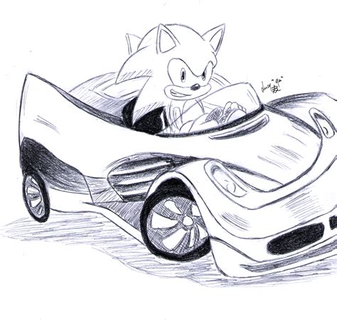 Sonic Racing Coloring Pages Sonic The Hedgehog Free Activity Sheets