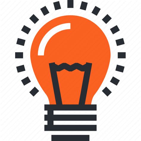 Creative Creativity Idea Innovation Light Bulb Solution Tip Icon