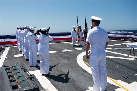 Dvids Images Burial At Sea Ceremony Image 4 Of 7