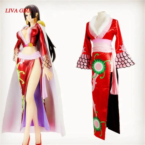 New Sexy One Piece Boa Hancock Cosplay Costume With Cloak Boa Dress For Woman Cosplay Costume