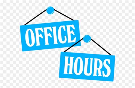 Office Hours Change Of Office Hours Free Transparent Png Clipart