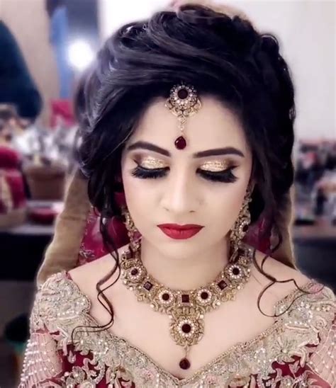 Pakistani Wedding Hairstyles Bridal Hairstyle Indian Wedding Bridal Hair Buns Bridal Hairdo