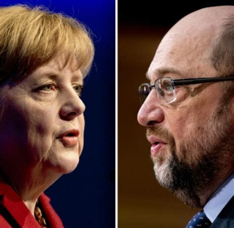Umfragen Spannung Vor Dem Tv Duell Zwischen Merkel Und Schulz Welt