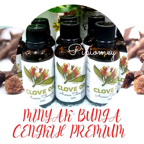 Minyak Bunga Cengkih Premium Clove Oiloriginal 30ml Shopee Malaysia