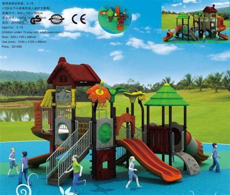 Tree House Residential Outdoor Playground Equipment 5300