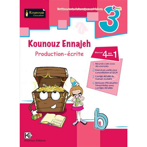 3ème Production Ecrite Kounouz éducation Produits