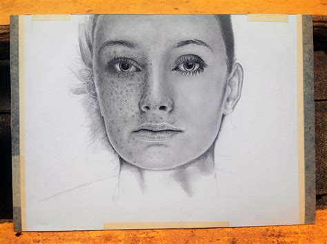 Wip4 Face With Freckles Drawing Practice By Chong Yi On Deviantart