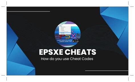 How Do You Use Cheat Codes Using The Epsxe Emulator Updated