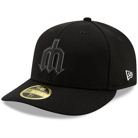 New Era Seattle Mariners Black Clubhouse Collection Low Profile 59fifty