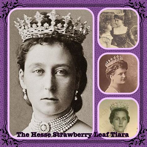 The Hesse Strawberry Leaf Tiara That Began As A British Royal Tiara