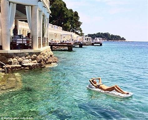Michael Klim Hits Croatian Nudist Beach Naked With Wife Lindy On Holiday Daily Mail Online