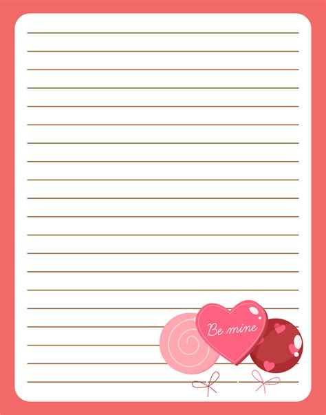 Free Printable Love Letter Paper Printable Templates