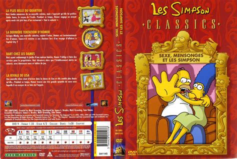 Jaquette Dvd De Les Simpson Sexe Mensonge Cinéma Passion