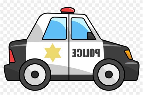 Free Cartoon Police Car Clip Art Police Car Clipart Hd Png Download