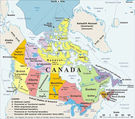 Map Of Canada MAPS